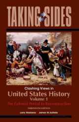 9780073515335-0073515337-United States History, Volume 1: Taking Sides - Clashing Views in United States History, Volume 1: The Colonial Period to Reconstruction