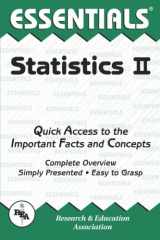 9780878916597-0878916598-Statistics II Essentials (Essentials Study Guides)