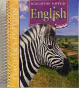 9780618611294-0618611290-Houghton Mifflin English Grade 5 Teacher's Edition (Spiral Bound) (Houghton Mifflin English, Grade 5)