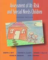 9780697244475-0697244474-Assessment of At-Risk and Special Needs Children