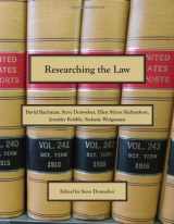 9781484970805-1484970802-Researching the Law