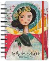 9781631369711-1631369717-Kelly Rae Roberts 2024 Weekly Planner: You Are Ready | Travel-Size 12-Month Calendar | Compact 5" x 7" | Flexible Cover, Wire-O Binding, Elastic Closure, Inner Pockets