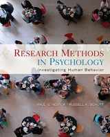 9781412960496-1412960495-Research Methods in Psychology: Investigating Human Behavior