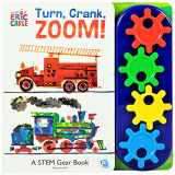 9781503735996-1503735990-World of Eric Carle, Turn, Crank, Zoom! A STEM Gear Sound Book - PI Kids