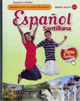 9781616051600-1616051604-Espanol Santillana Speaking and Listening Workbook 1b, Teacher Edition