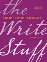 9780133156485-0133156486-The Write Stuff: Paragraphs, First Canadian Edition with MyCanadianWritingLab