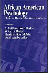 9780803947658-0803947658-African American Psychology: Theory, Research, and Practice