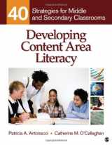 9781412972833-1412972833-Developing Content Area Literacy: 40 Strategies for Middle and Secondary Classrooms