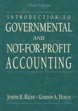 9780130642967-0130642967-Introduction to Governmental and Not-for Profit Accounting