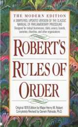9780425116906-0425116905-Robert's Rules of Order: A Simplified, Updated Version of the Classic Manual of Parliamentary Procedure