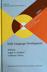 9789027234759-9027234752-Early Language Development: Bridging Brain and Behaviour