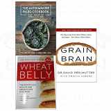 9789123690411-9123690410-Autoimmune paleo cookbook, wheat belly, grain brain 3 books collection set