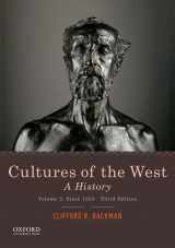 9780190070434-0190070439-Cultures of the West: A History, Volume 2: Since 1350