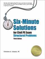 9781591261421-1591261422-Six-Minute Solutions for the Civil PE Exam Structural Problems