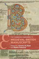 9781107500143-1107500141-The Cambridge Companion to Medieval British Manuscripts (Cambridge Companions to Literature)
