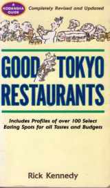 9784770017109-4770017103-Good Tokyo Restaurants: Kodansha Guide