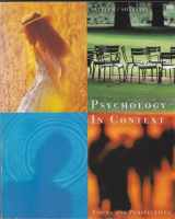 9780395757499-0395757495-Psychology in Context: Voices and Perspectives