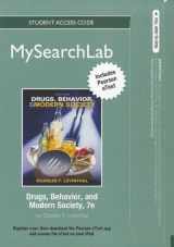 9780205219148-0205219144-Mysearchlab + Pearson Etext Standalone Access Card + for Drugs, Behavior, and Modern Society