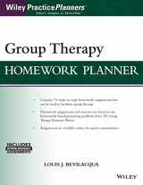9781119230656-1119230659-Group Therapy Homework Planner, with Download eBook (Wiley Practiceplanners)