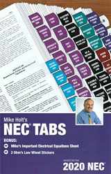 9781950431311-1950431312-2020 Mike Holt's NEC Tabs (Color Coded) with 2 Ohm's Law Stickers and Electrical Equations Poster - 2020 Edition