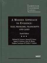 9780314177230-031417723X-A Modern Approach to Evidence: Text, Problems, Transcripts and Cases (American Casebook Series)