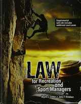 9781465253293-1465253297-LAW for Recreation and Sport Managers