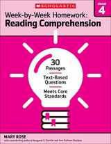 9780545668880-0545668883-Week-by-Week Homework: Reading Comprehension Grade 4: 30 Passages • Text-based Questions • Meets Core Standards