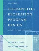 9780805354973-0805354972-Therapeutic Recreation Program Design: Principles and Procedures (4th Edition)