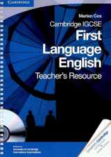 9780521743693-0521743699-Cambridge IGCSE First Language English Teacher's Resource Book with CD-ROM (Cambridge International IGCSE)
