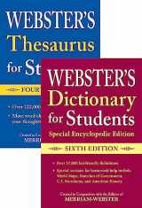 9781596951839-1596951834-Webster's For Students Dictionary/Thesaurus Shrink-Wrapped Set