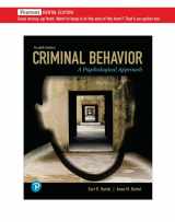 9780135618721-013561872X-Criminal Behavior: A Psychological Approach [RENTAL EDITION]