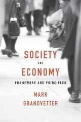 9780674975217-0674975219-Society and Economy: Framework and Principles