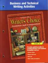 9780078235009-0078235006-Writer's Choice Business and Technical Writing Activities Grade 10