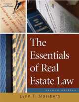 9781418013929-1418013927-The Essentials of Real Estate Law
