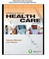 9781111537913-1111537917-Studyware for Mitchell/Haroun's Introduction to Health Care, 3rd