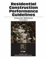 9780867186086-0867186089-Residential Construction Performance Guidelines: Consumer Version, Third Edition (pack of 10)