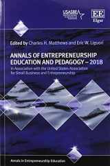 9781788976275-1788976274-Annals of Entrepreneurship Education and Pedagogy – 2018 (Annals in Entrepreneurship Education series)