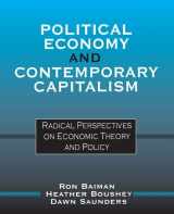 9780765605306-0765605309-Political Economy and Contemporary Capitalism: Radical Perspectives on Economic Theory and Policy