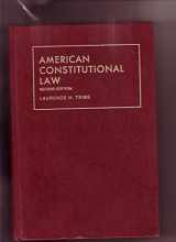 9780882776019-0882776010-American Constitutional Law (University Textbook Series)