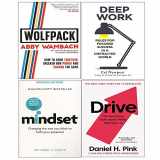 9789123854721-9123854723-Wolfpack (Hardcover), Deep Work, Mindset, Drive Daniel Pink 4 Books Collection Set