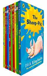 9780241535745-0241535743-Dick King-Smith 10 Books Collection Set (Sheep-Pig, Hodgeheg, Invisible Dog, Golden Goose, Smasher, Mouse Family Robinson, Jenius, Swoose, Harry's Mad & Dinosaur Trouble)