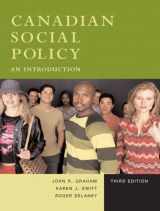 9780132402385-0132402386-Canadian Social Policy: An Introduction (3rd Edition)