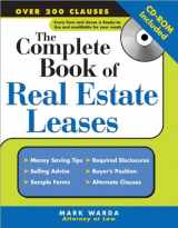 9781572486287-1572486287-The Complete Book of Real Estate Leases