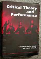 9780472064588-0472064584-Critical Theory and Performance (Theater : Theory/Text/Performance Series)