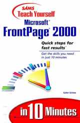 9780672314988-0672314983-Sams Teach Yourself Microsoft Frontpage 2000 in 10 Minutes