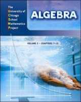 9780076185917-0076185915-Algebra: Volume 2: Chapters 7 thru 13: University of Chicago School Mathematics Project