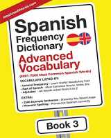 9789492637239-9492637235-Spanish Frequency Dictionary - Advanced Vocabulary: 5001-7500 Most Common Spanish Words (Learn Spanish with the Spanish Frequency Dictionaries)