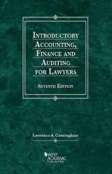 9781634604109-1634604105-Introductory Accounting, Finance and Auditing for Lawyers (American Casebook Series)
