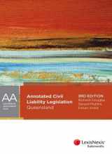 9780409331899-0409331899-LexisNexis Annotated Acts: Annotated Civil Liability Legislation - Queensland, 3rd Edition