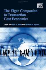 9781845427665-1845427661-The Elgar Companion to Transaction Cost Economics